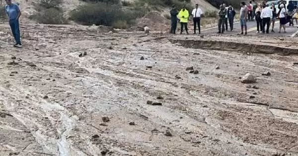 ALUD EN RUTA PROVINCIAL 89