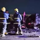 Siniestro fatal en Ruta 188: Una camioneta se parti� a la mitad y murieron dos personas