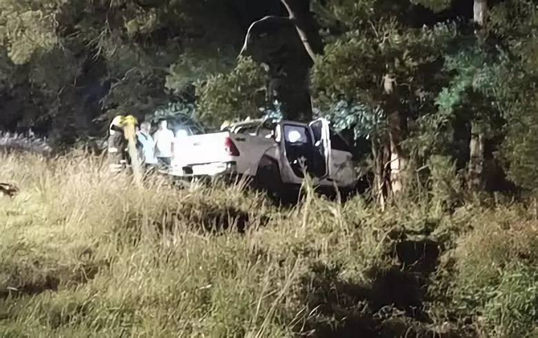 Violento accidente en Ruta N 188