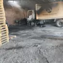Lavalle: un incendio arras� veh�culos y maquinarias del municipio