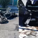 (Video) As� fue el fatal accidente que le cost� la vida a dos polic�as en una persecuci�n a motochorros