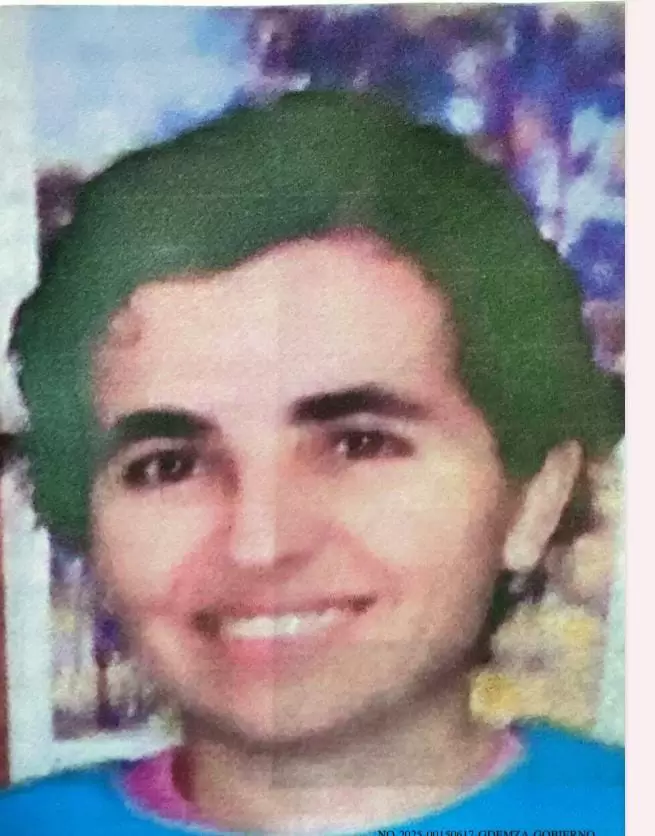 mujer desaparecida