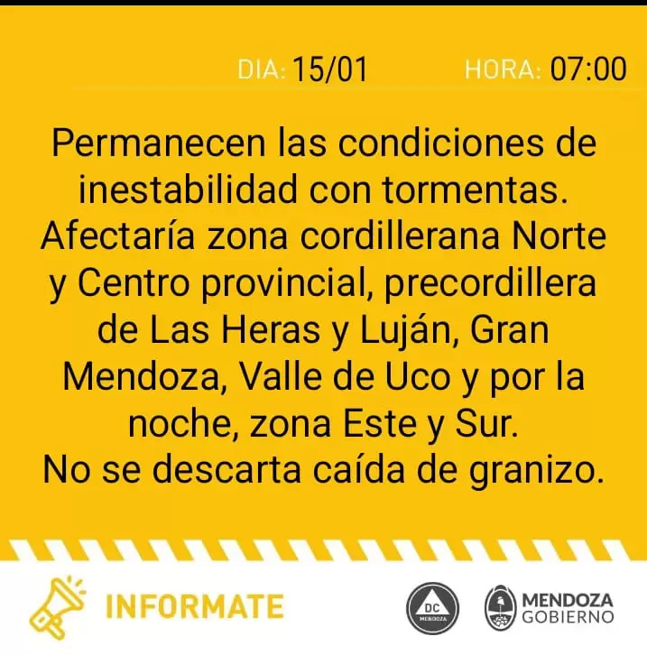 alerta tormentas