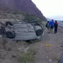 Accidentes en la Ruta 7: Un auto volc� y otro se despist� en Alta Monta�a