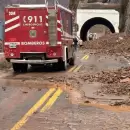 (VIDEO) Aludes en alta monta�a: una ocupante rescatada por Gendarmer�a y veh�culos atrapados