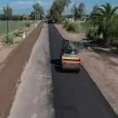 Vialidad Mendoza finalizó la pavimentación de la Calle Pescara en Maipú