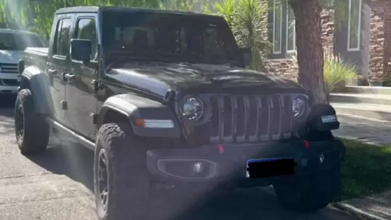 LA CAMIONETA JEEP GLADIATOR RUBICÓN ROBADA