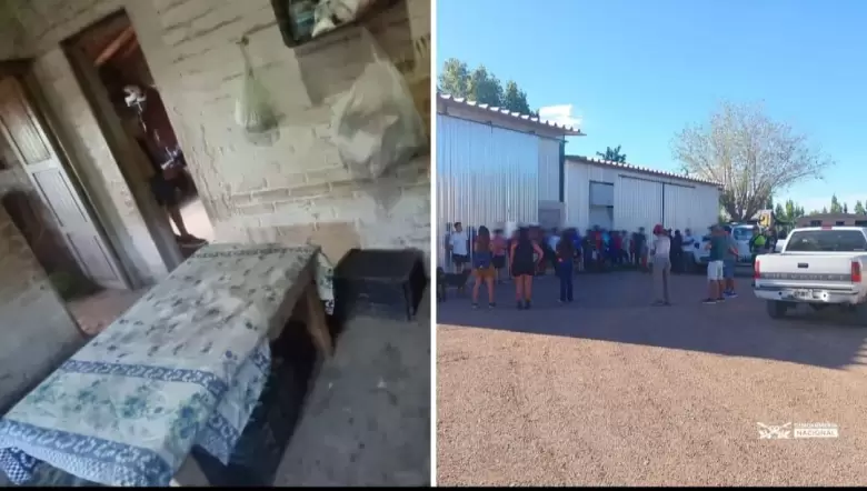 LA VÍCTIMAS CONVIVÍAN EN CONDICIONES INSALUBRES