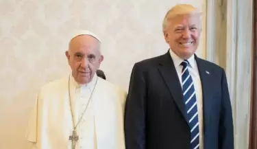 papa francisco trump