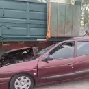 Impactante accidente en cadena en Luján de Cuyo: un auto quedó atrapado bajo un camión y siete vehículos se vieron involucrados