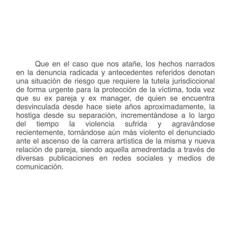 Medida cautelar