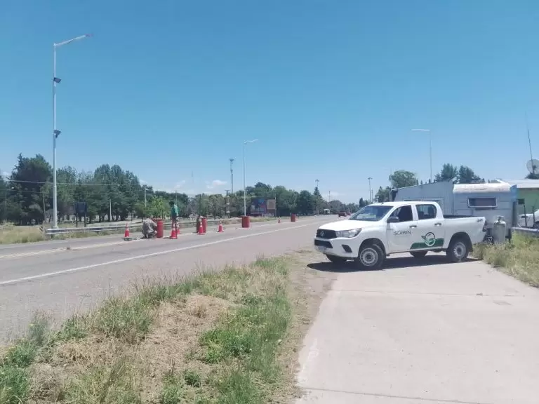 ISCAMEN: Habilitaron un nuevo puesto de control en Pareditas