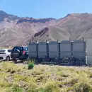 Instalaron nuevos ba�os qu�micos para los visitantes en el Parque Aconcagua
