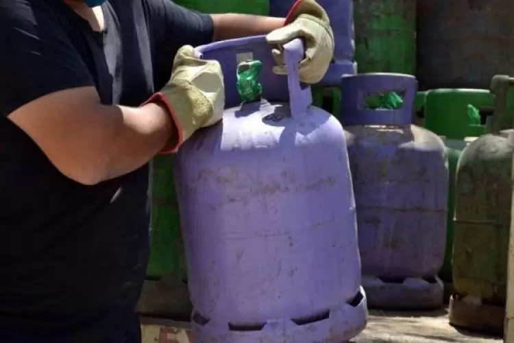 Garrafa de gas