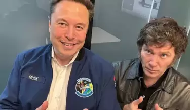 javier milei y elon musk