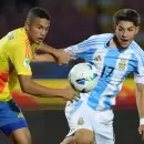 (Videos) Con un gol de Echeverri, Argentina empat� ante Colombia en el Sudamericano Sub 20
