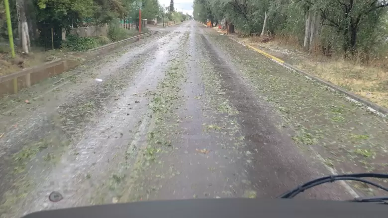 Intensas lluvias en el Gran Mendoza