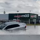 (Videos) Las fuertes lluvias de este lunes causaron inundaciones en varias zonas del Gran Mendoza