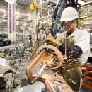 La producci�n industrial cay� 4,5% en marzo, pero mantiene crecimiento interanual