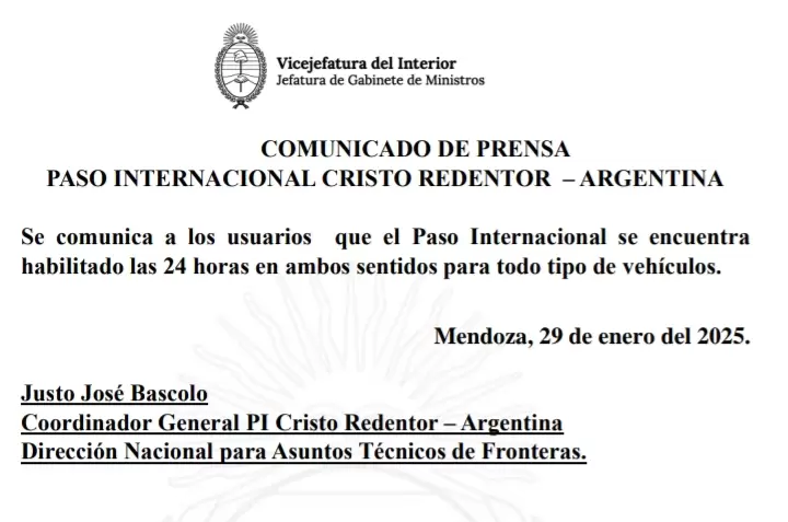 Comunicado