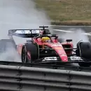 Lewis Hamilton sufri� un accidente durante las pruebas privadas de Ferrari
