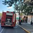 Tragedia: un obrero muri� aplastado por un montacargas desde el s�ptimo piso
