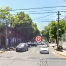 Hay un corte parcial de tr�nsito en calle San Mart�n de Godoy Cruz