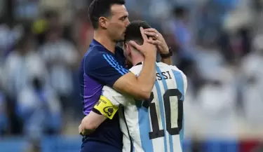 messi - scaloni