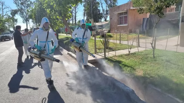 Control del dengue en Luj�n