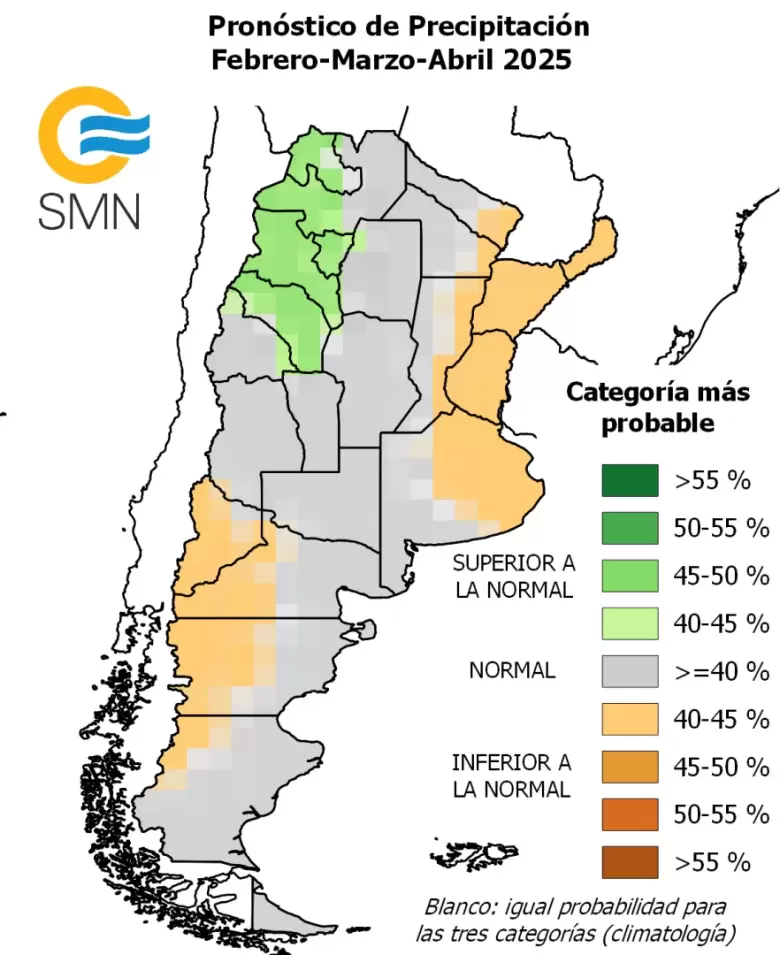Pron�stico clim�tico trimestral