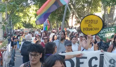 marcha federal del orgullo antifascista Mendoza lgbt