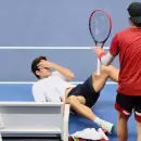(Video) Esc�ndalo en la Copa Davis: Gar�n fue golpeado por Bergs, no pudo seguir y Chile fue eliminado