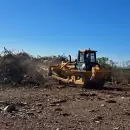 Realizan tareas de prevenci�n de incendios en el Piedemonte