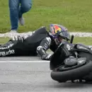 (Video) El impactante accidente del campe�n del mundo en MotoGP que le provoc� dos fracturas
