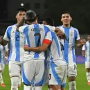 (Videos) En un partido con lluvia de goles, la Argentina derrot� a Uruguay por el hexagonal