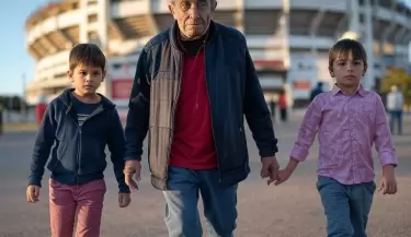 El abuelo y la cancha