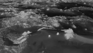 Rescate en las dunas del Nihuil