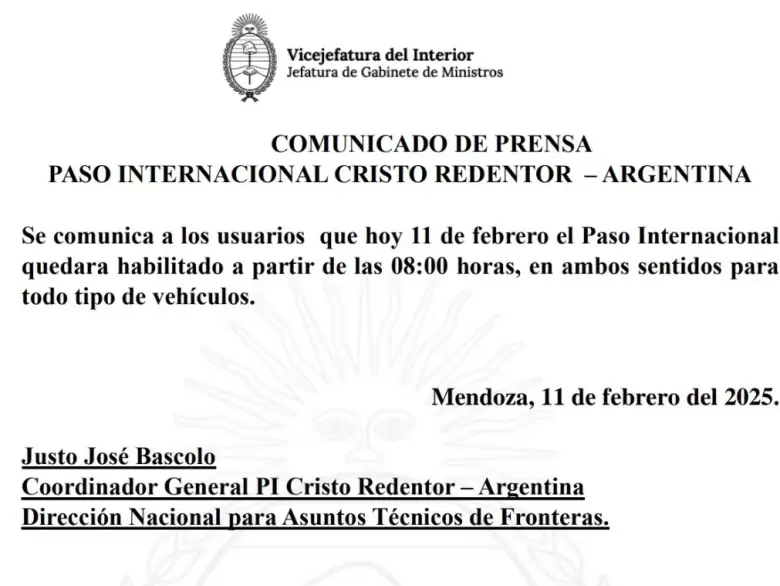 Comunicado