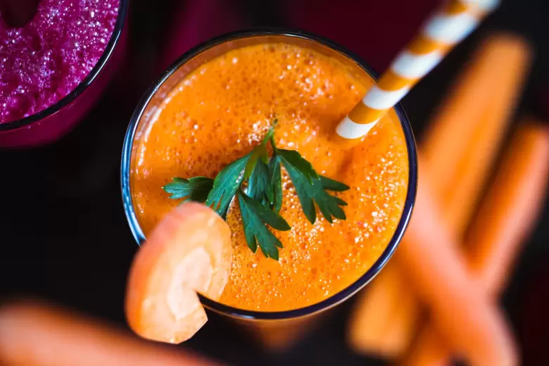 jugo de zanahoria