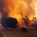(Video) Incendio en Entre R�os arras� 500 hect�reas y puso en vilo a la comunidad