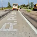 Vialidad Mendoza comenz� la demarcaci�n vial de dos rutas neur�lgicas en el Gran Mendoza