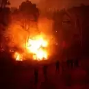 Los incendios tambi�n llegaron a la regi�n sur de Chile y ya arrasaron m�s de 11.000 hect�reas