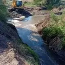 San Rafael reconstruy� un canal para llevar agua a la isla del R�o Diamante y el Parque Mariano Moreno
