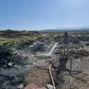 Accionaron frente a dos focos de incendio en un basural de Malarg�e