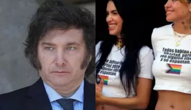 Lali y milei