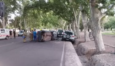 Accidente en el Parque General San Mart�n