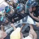 Incidentes en el Congreso durante una protesta de jubilados y trabajadores de la salud