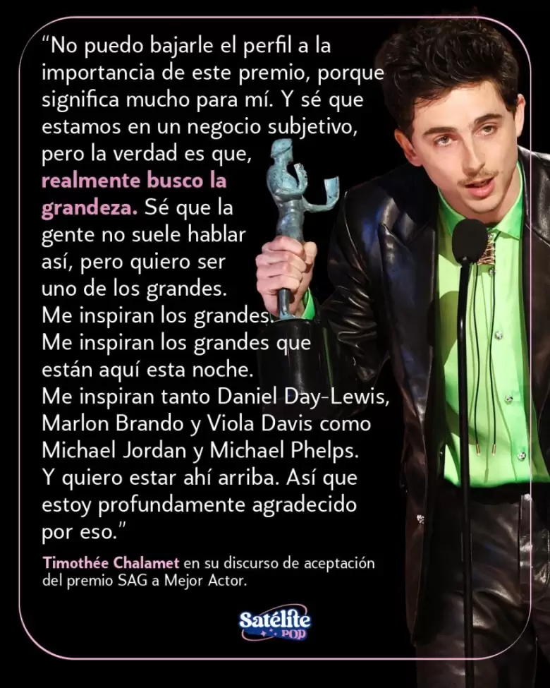discurso timothee chalamet