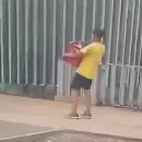 (Video) Rob� en un kiosco y fue detenido gracias a las c�maras de seguridad