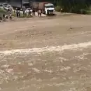 (Videos) Varias rutas cortadas en Mendoza por las intensas lluvias y crecidas de arroyos